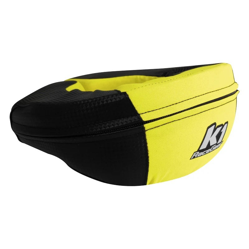 K1 Neck Collar Karting Youth Carbon / Yellow