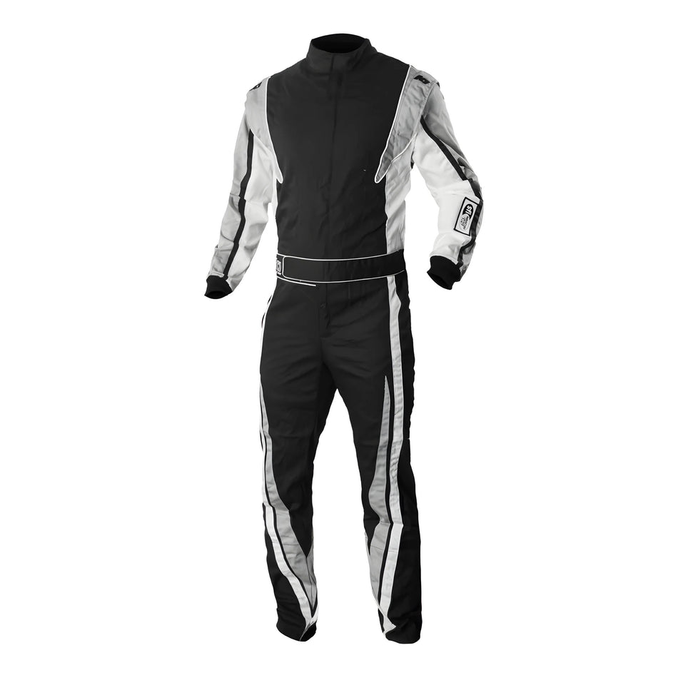K1 Suit Victory Youth X-Small Black/Gray