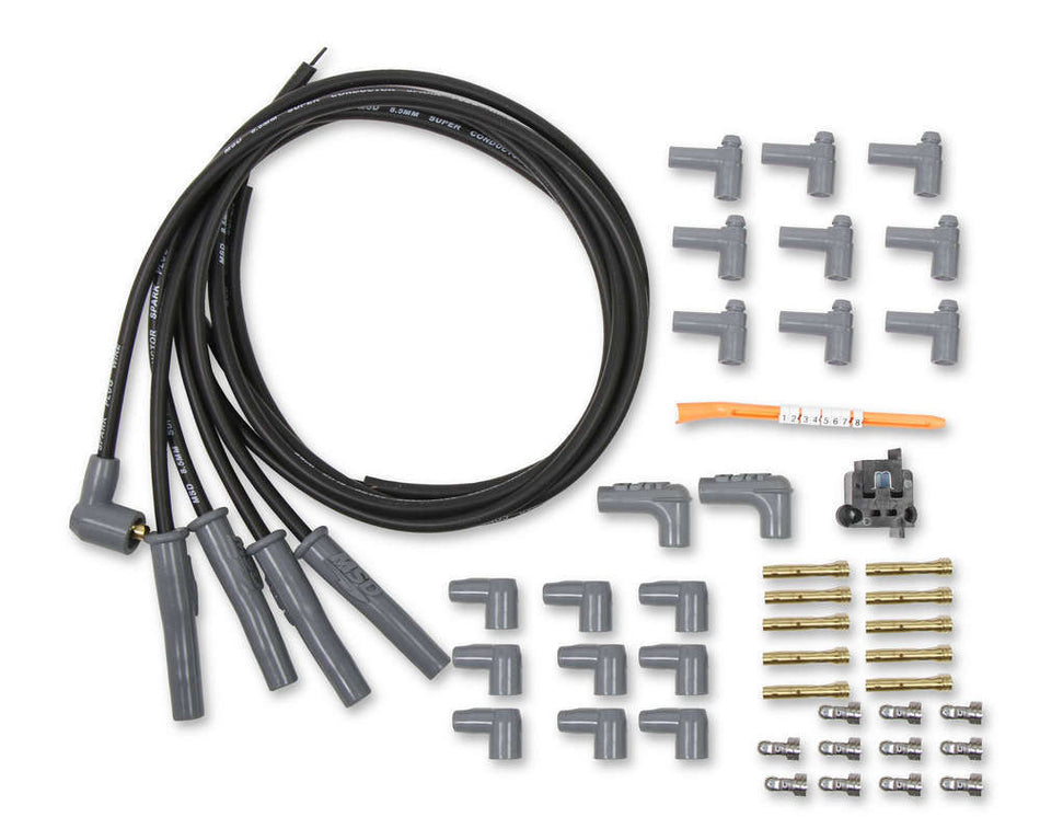 MSD Spark Plug Wire Set 4cyl Universal