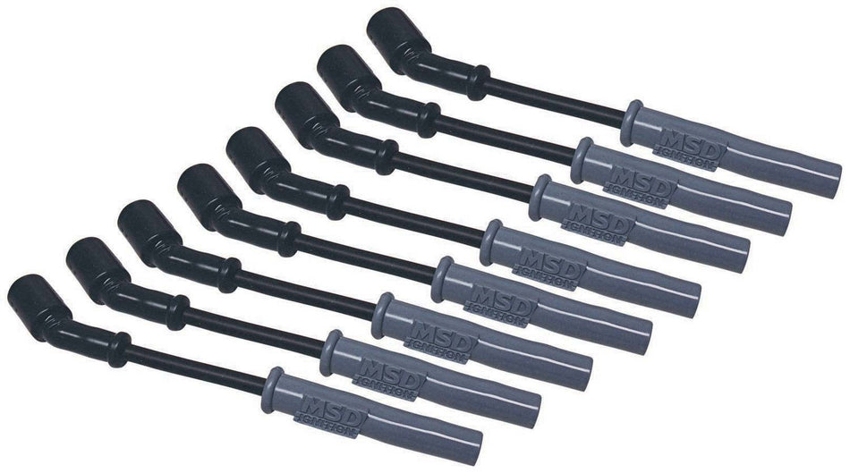 MSD 8.5MM Spark Plug Wire Set - Black
