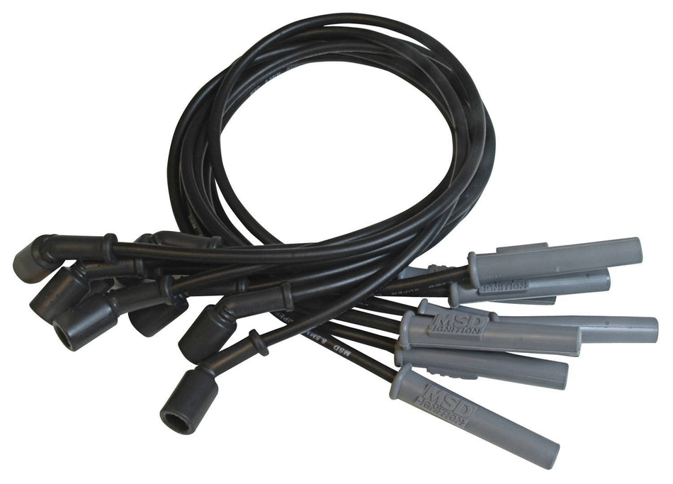 MSD 8.5MM Spark Plug Wire Set - Black