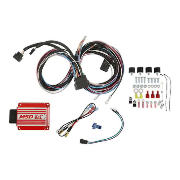 MSD Ultra 6AL Ignition Box Red Finish