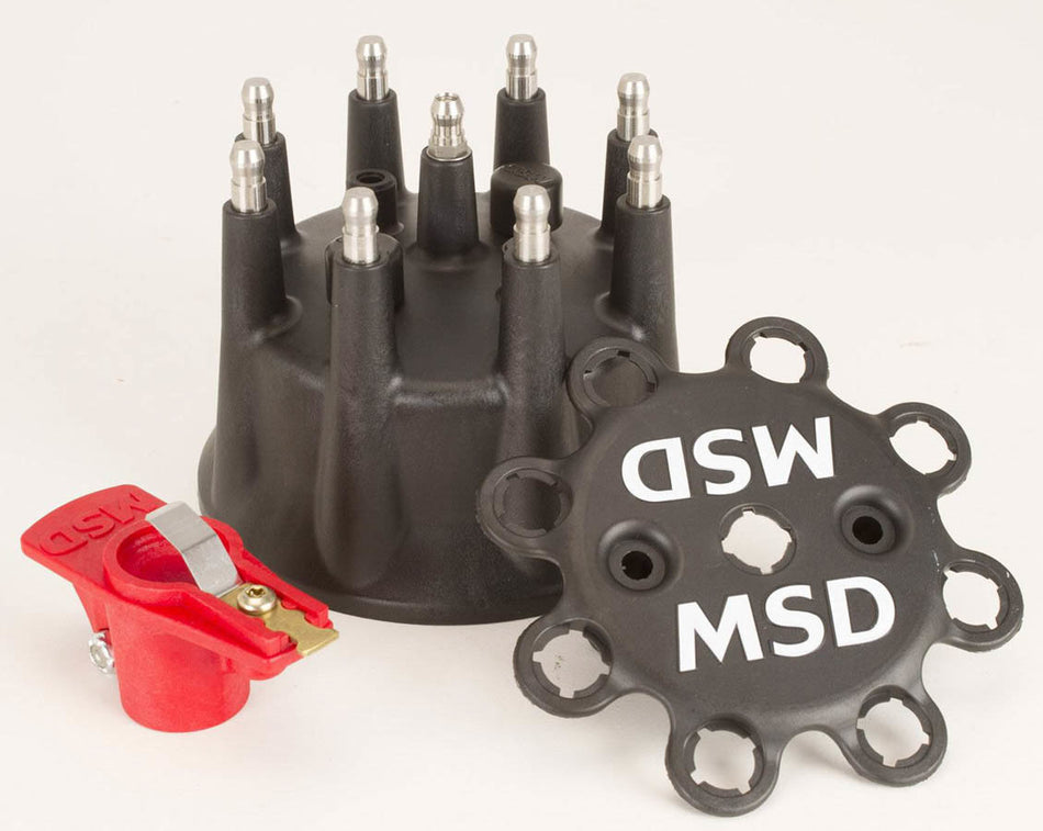 MSD Cap & Rotor Kit Pro Mag Lite - Black
