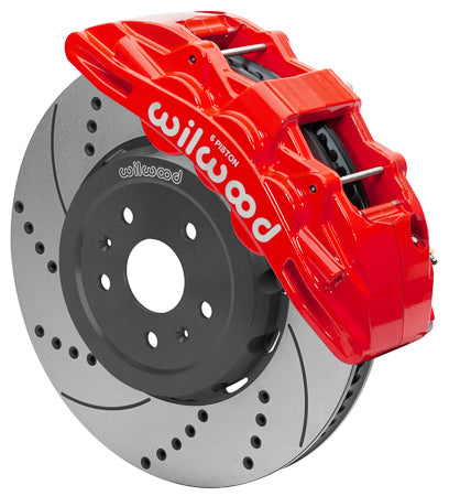 WILWOOD Brake Kit Front Corvette C8 SX6R Drilled