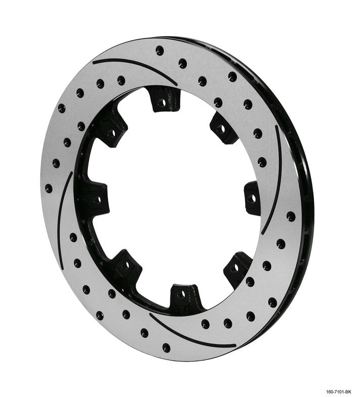 WILWOOD Rotor 8bt x 7in .810in x 12.19in L/H SRP Black