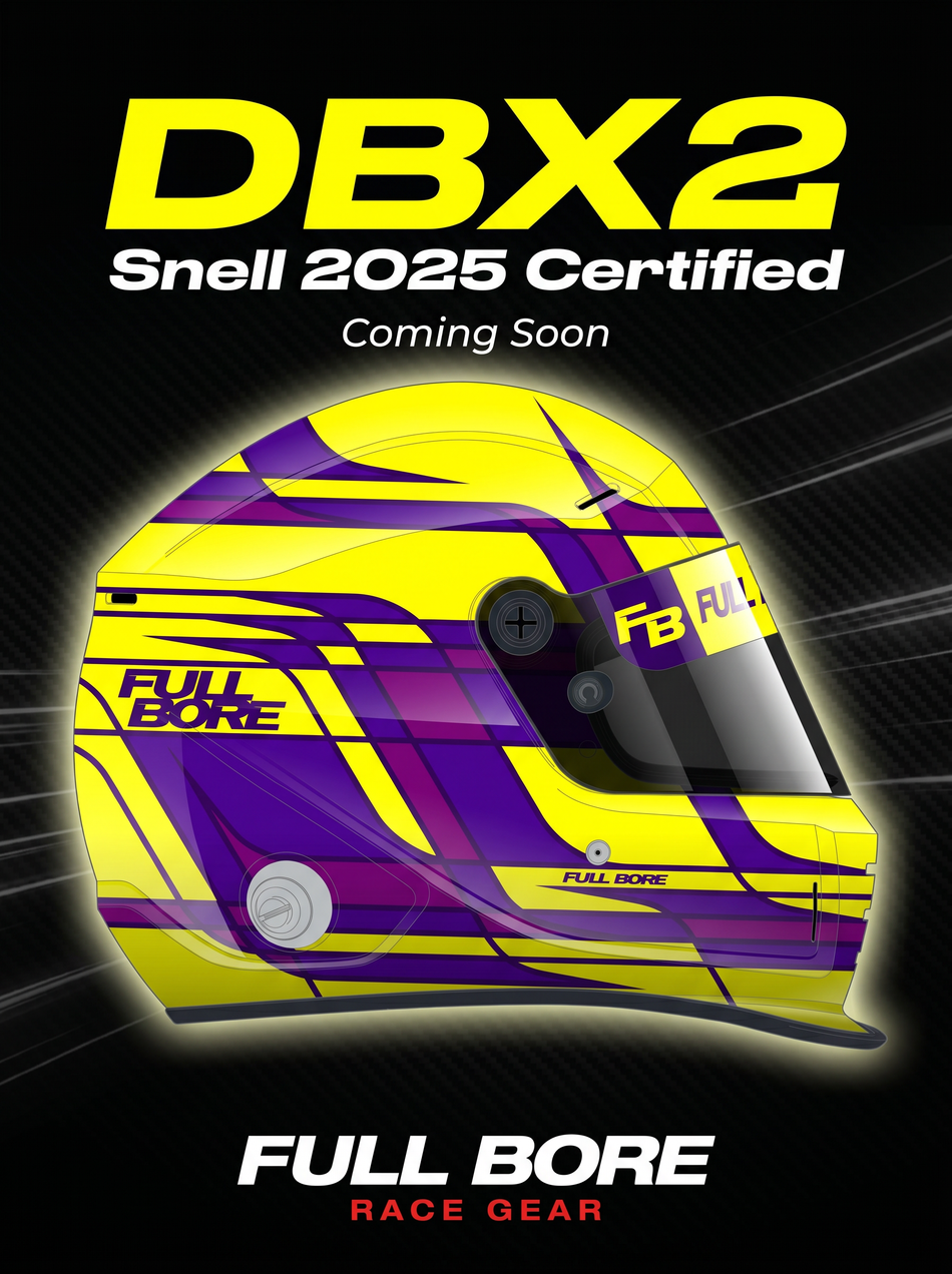 Full Bore Helmet SNELL2025 DBX2- #21 (Top Air)